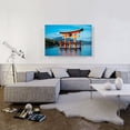 thumbnail image 2 of ARTCANVAS Itsukushima Shrine Tori Gate, Japan Canvas Art Print - Size: 40" x 26" (1.50" Deep), 2 of 9