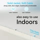 thumbnail image 3 of Cable Ethernet Sokqovt Cat6a de 150 pies para exteriores e interiores, blanco, 3 of 6