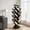 Black, variant on HOMRELEXA 17-Tier Tree Bookshelf, 360° Rotating Bookcase with Wheels, Freestanding Storage Organizer for Home Office and Living Room, Brown