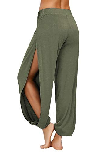 PACBREEZE Women's Yoga Harem Pants Side 