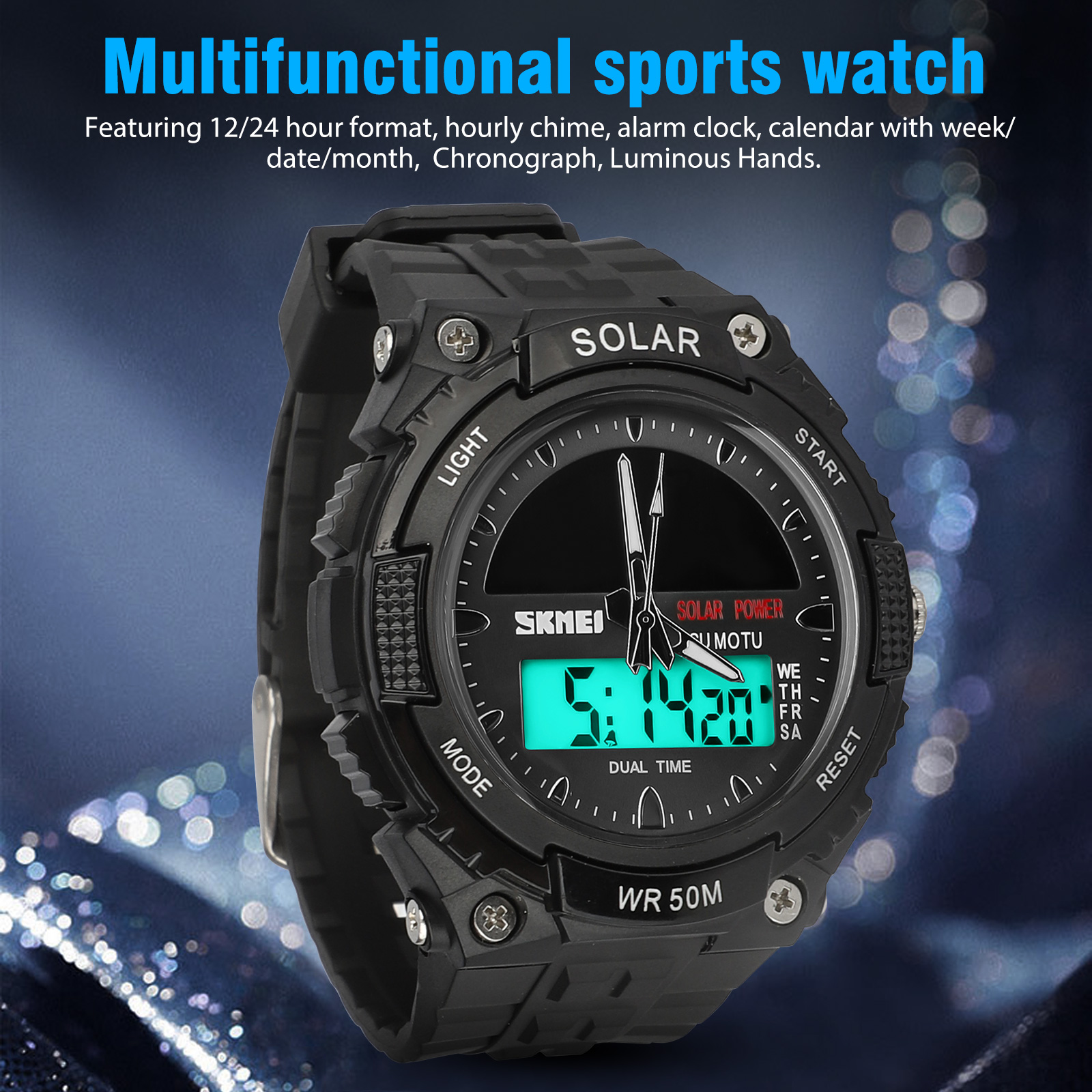 価格交渉OK送料無料 SKMEI 1049 スポーツウォッチ シルバー i9tmg.com.br