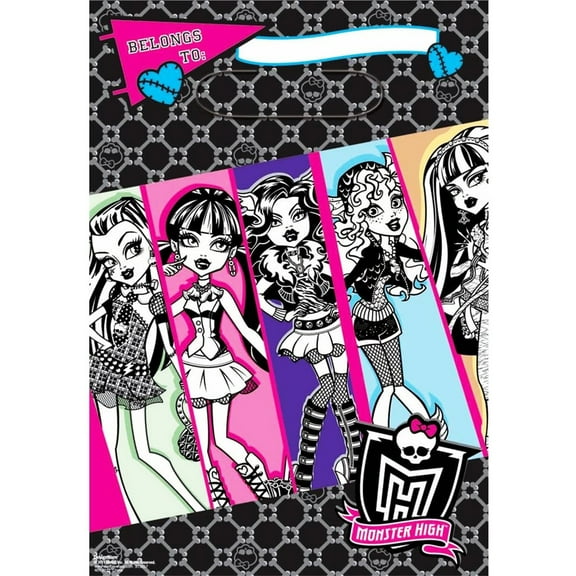 8 Monster High Loot Candy Party Favors Goodie Bags