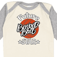 thumbnail image 4 of Inktastic Future Basketball Star Boys or Girls Long Sleeve Baby Bodysuit, 4 of 5