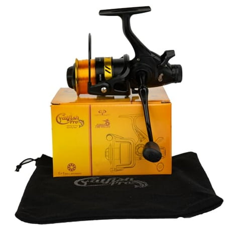 Fishing for Fun Spinning Reel| Already Spooled with 20 LB Mono Fishing | Easy to Use Reel for Smooth and Fun CatFishing