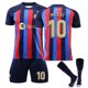 thumbnail image 1 of Camiseta de fútbol de primera equipación del Barcelona para niños núm. 10 Messi 26 Sincero Electrónica, 1 of 1