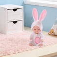 thumbnail image 7 of KOYPTL Mini Realistic Sleeping Baby Doll 4.5",Newborn Doll with Animals Bunny Costumes,Cute Reborn Baby Dolls Toys for Toddlers Girls 3 4 5+ Years Old Easter Christmas Birthday Gift Doll House Decor, 7 of 7