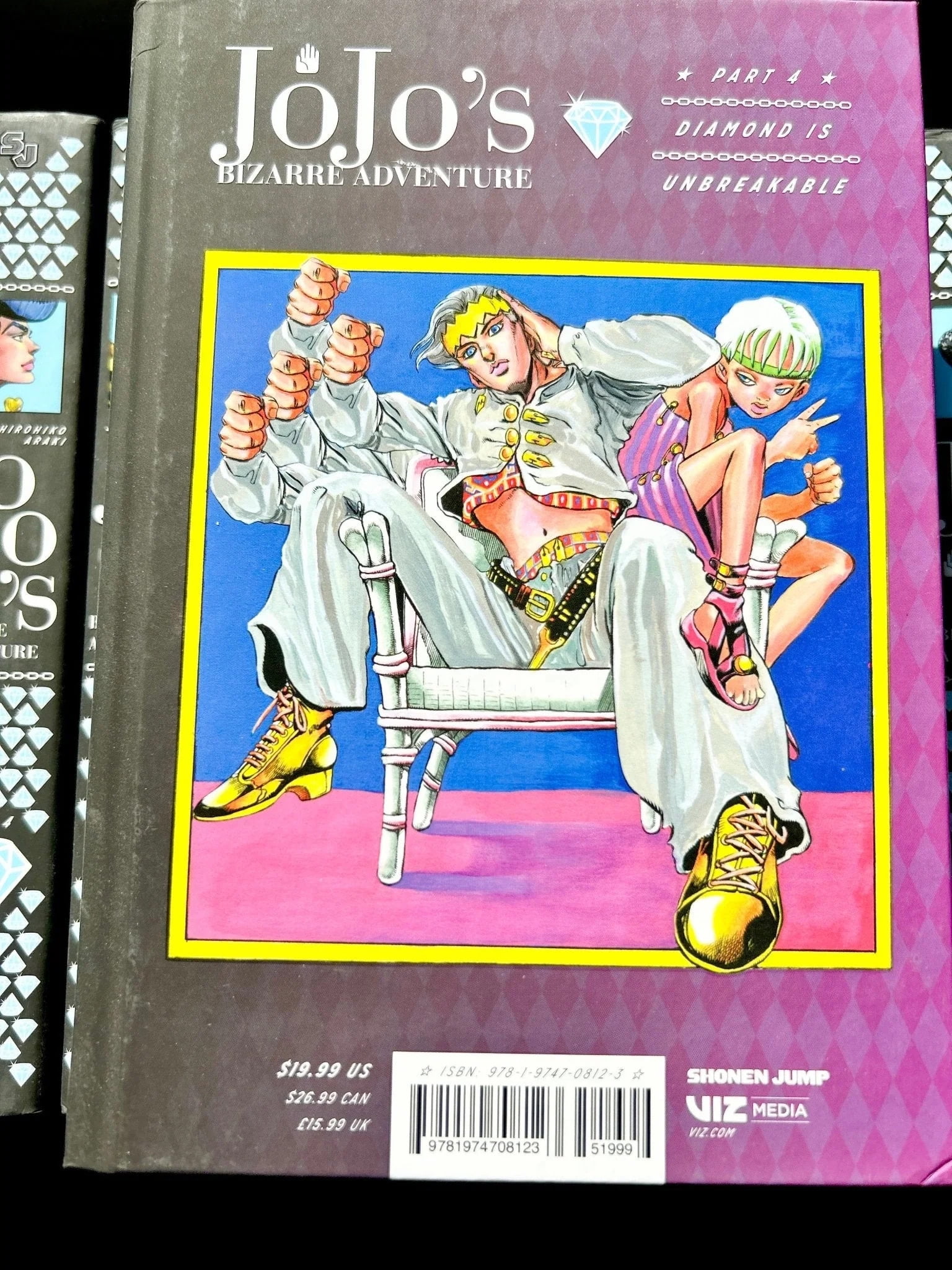 The Book Jojo's bizarre adventure 4th a… Jojo's Bizarre Adventure, Volume 4 by Araki, Hirohiko (2006