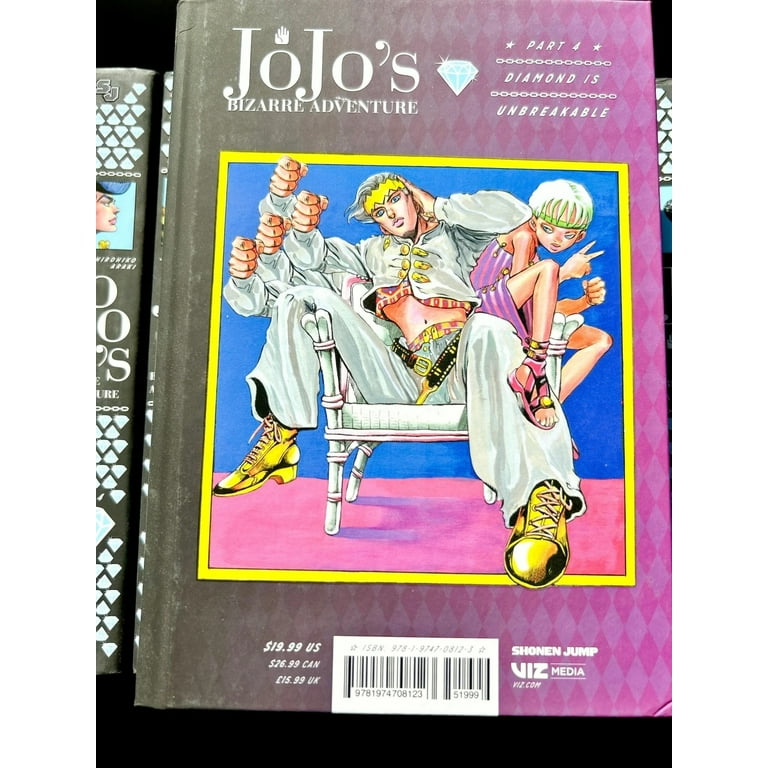 JoJo's Bizarre Adventure offers Diamond is Unbreakable Hardcover vol 1-6