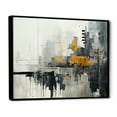 thumbnail image 2 of Designart "modern Cityscape III" Abstract Collages Floater Framed Wall Art Living Room, 2 of 7