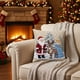 thumbnail image 4 of Fundas de almohada navideñas de 45 x 45 cm, decorativas, de tela suave y con cremallera oculta para decoracin del hogar., 4 of 7