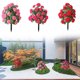 thumbnail image 1 of Decoración de Suelo de Begonia Artificial de Seda: Flores de Manzano Silvestre MNFD, 1 of 6
