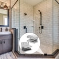 thumbnail image 3 of Miangastore 2pcs Shower Door Guide Sliding Door Guide Accessory For Glass Sliding Door, 3 of 9