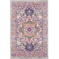 thumbnail image 2 of Nourison Passion Persian Light Grey/Pink 1'10" x 2'10" Area Rug, (2x2), 2 of 8