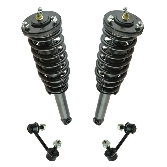 Front Shock & Spring Assembly with Sway Bar End Links Kit Set of 4 for Sorento SCA34822 Fits select: 2004-2006 KIA SORENTO
