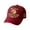 Burgundy, variant on Veterans Military Service Baseball Cap for Men Patriotic Printed Hat Armed Forces Day Gift for Retired Soldiers Army Navy Air Force Marines Cap