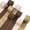 Brown-9666, variant on Brown Crepe Paper 8pcs 656 FT Gold Sand White Streamers