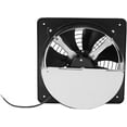 thumbnail image 6 of 12" Industrial Ventilation Extractor,125W Utility Blower Fan 2800rpm Wall Mounted Air Blower for Shop Home Attic Garage Ventilation Garage Kitchen Axial Fan, 6 of 9