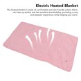 thumbnail image 3 of Heated Blanket, Electric Blanket, Heating Blanket, Electric Heated Blanket 3 Heating Levels Wearable Heated Blanket Washable Reusable Foldable Cotton Heated Throw for Travel, 3 of 7