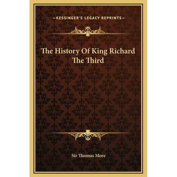 The History of King Richard the Third