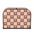 thumbnail image 2 of Fotbe Brown Palms for Four Slice Toaster Cover, Fingerprint Protector, Super Soft Appliance Cover And Dust Cover,Bread Dust Cover & Fingerprint Protection, 2 of 7