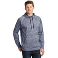 thumbnail image 4 of Sport-Tek PosiCharge Electric Heather Fleece Hooded Pullover-XS (True Navy Electric), 4 of 6