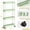 Green, variant on HRWGMUKVBG Green 4-Tier Slim Rolling Storage Cart Storage Cart Organizer Rolling Utility Cart, Mobile Shelving Unit Slide Out Storage Shelves For Kitchen Living Room & Dressers Outdoor Decor