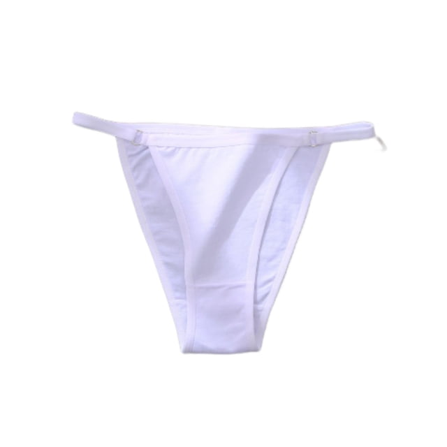 WZXFASHION Culottes en Coton pour Femmes Bikini Basique Culottes Féminines Culottes pour Femmes Blanc TG