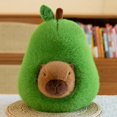 thumbnail image 1 of Avocado Capybara Capibara Creative Throw Pillow Plush Doll Doll Girlfriend Birthday Gift Doll, 1 of 4