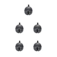 thumbnail image 3 of Billuyoard Perro Bell Cachorro Decoración Perros Suministros Cat Bells Pet Collar Dark Silver Plateado oscuro 5Conjunto, 3 of 6