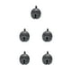 thumbnail image 3 of Billuyoard Perro Bell Cachorro Decoración Perros Suministros Cat Bells Pet Collar Dark Silver Plateado oscuro 5Conjunto, 3 of 6