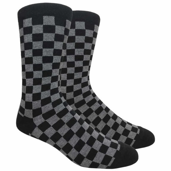 Mens Novelty Checkered Socks