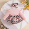 thumbnail image 5 of Gibobby Basic Infant Romper Long Sleeve Solid Bodysuit Jumpsuit Soft 3 6 9 12 18 Months Newborn One-Piece Infant Long Sleeve Bodysuit(0-3 Months,Pink), 5 of 8