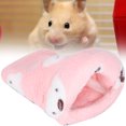 thumbnail image 1 of Cartoon Color Small Animal Warm House With Heat Preservation, Flannelette And Sponge, Machine Washable For Various Pets Sleeping Bed, 1 of 8