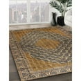 thumbnail image 2 of Ahgly Company Indoor Rectangle Traditional Brown Persian Area Rugs, 7' x 9', 2 of 6
