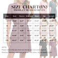 thumbnail image 3 of CIENVNSTG Maxi Dress for Women Short Sleeved Long Breathable Holiday Dress Flowy Eye-Catching Party Dress, 3 of 6
