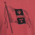 thumbnail image 3 of CafePress - Psi Upsilon Flag T Shirt - Mens Comfort Colors Shirt, 3 of 5
