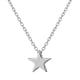 thumbnail image 1 of Collar de estrella delicado Collar creativo Cadena de clavícula simple Cadena de cuello de moda para mujer niña (Plata), 1 of 4