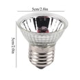 thumbnail image 1 of Bombilla para reptiles, 1 Pieza E27 Snake Pet Full Spectrum 2.0 Lámpara de Luz Solar Lámpara de Luz Solar para reptiles, para tortugas y serpientes, 1 of 7
