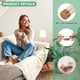 thumbnail image 2 of Uxcell 24-Pack Protectores de Piso para Patas de Silla, Copas de Silicona de 0.94-1.14 Pulgadas, Almohadillas de Muebles de Fieltro, Fundas para Patas de Silla [Negro Transparente], 2 of 7