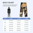 thumbnail image 4 of Logiee Grim Coffee Skull Print Pajama Pants for Men,Men’s Pajama Bottoms,Mens PJ Pants with Pockets & Button Fly-Small, 4 of 6