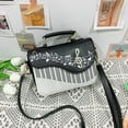 thumbnail image 2 of Piano Shoulder Bag Fashion Handbags Women Crossbody Bags Ladies Top-handle Sling Satchel Tote Purse, 2 of 19