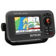 12" Jet Black SVS-460CE Chartplotter Color Screen with External GPS and Navionics+ Flexible Coverage