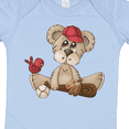 thumbnail image 4 of Inktastic Baseball Teddy Bear Boys Baby Bodysuit, 4 of 5