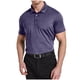 thumbnail image 5 of Ceisia Men's Slim Fit Short Sleeve Polo Shirt Simple Heathered Texture Spring Summer Shirt Gift, 5 of 8