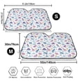 thumbnail image 3 of Balery Dinosaur Print Car Windshield Sun Shade,Windshield Sunshade for Car Pickup Truck SUV Accessories-Medium, 3 of 7