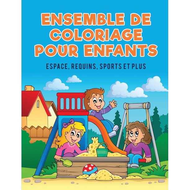 Ensemble De Coloriage Pour Enfants : Espace, Requins, Sports Et Plus -  Walmart.com
