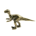 thumbnail image 3 of Figura de dinosaurio en miniatura, ilustraciones de adorno de dinosaurio pequeño, estatua de dinosaurio de cobre, escultura en miniatura para, 3 of 9