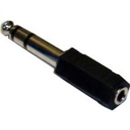UPC: 0728736014077 | Hosa Technology 3.5 mm TRSF to 1/4  TRSM Adapter Audio Accessories