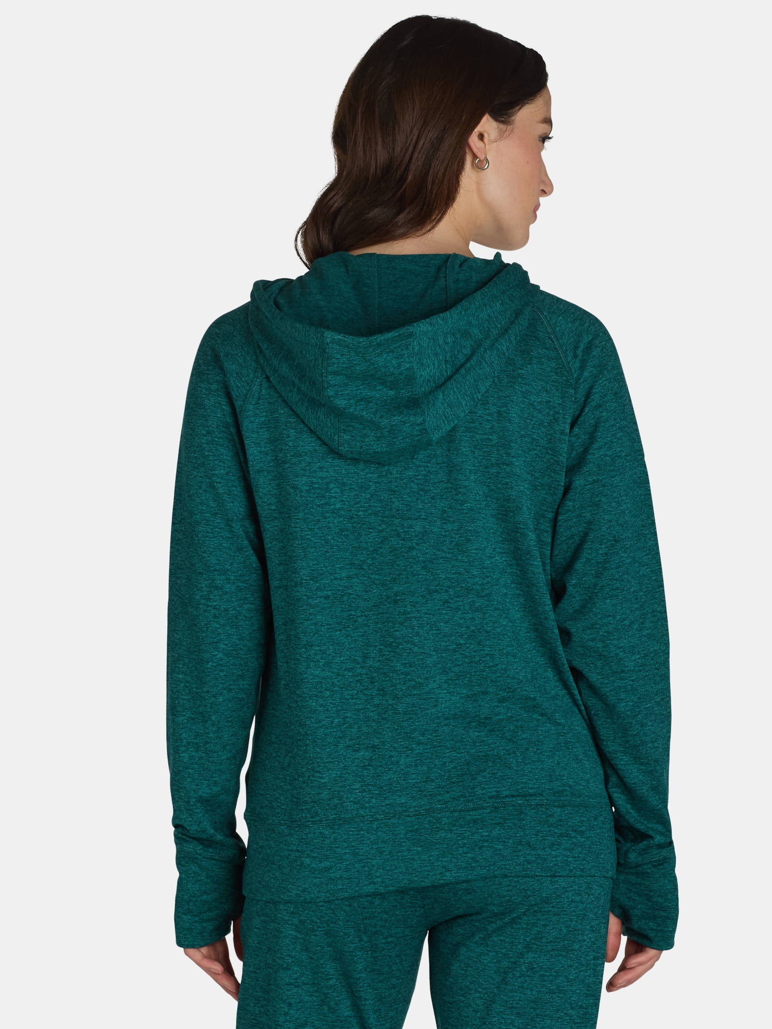 Athletic Works Women's and Women's Plus ButterCore Zip-Up Hoodie, Sizes XS-4X