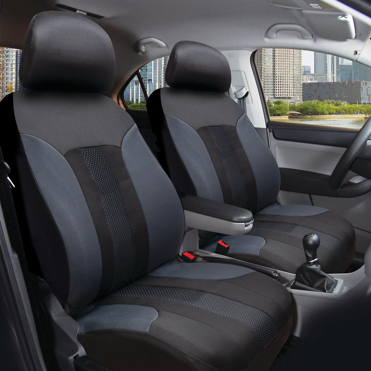 Auto Drive Eco-Friendly Waterproof Blue Seat Cover for Most Cars - Universal Fit